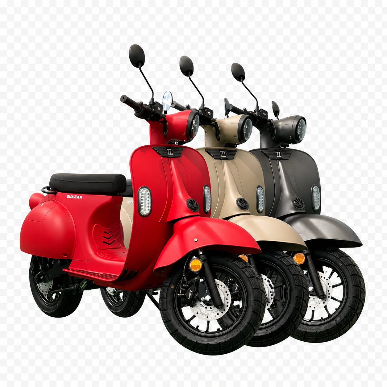 tres motos electricas quazzar edivine