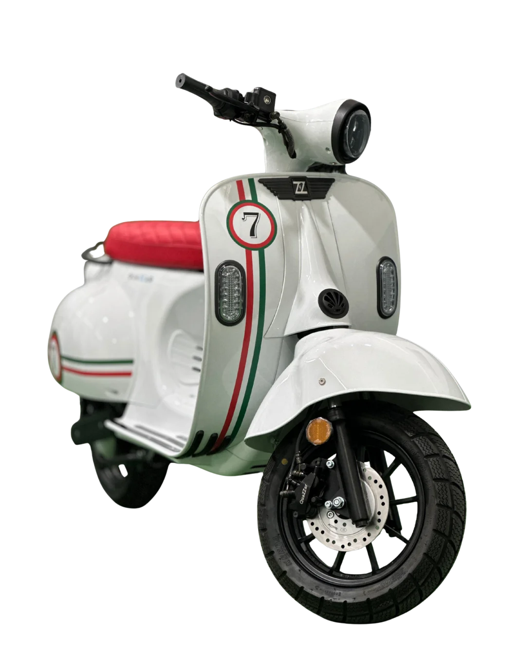 moto eléctrica personalizable estilo retro Quazzartech modelo la dulce vita