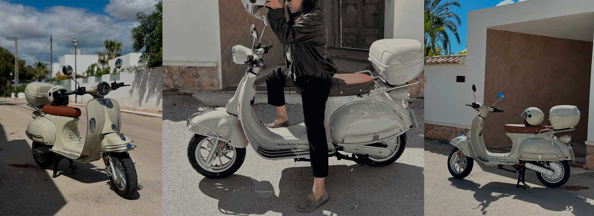 Como regalar una moto electrica vintage personalizada